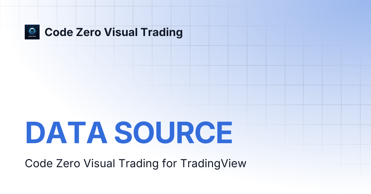 DATA SOURCE | Code Zero Visual Trading